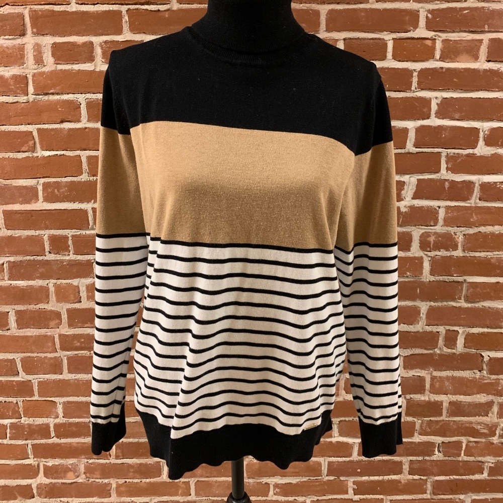 Tommy Hilfiger turtle neck block sweater